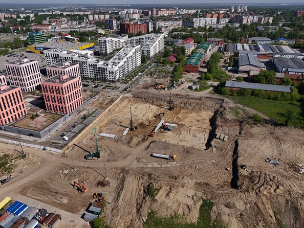 Ход строительства 5 июня 2026