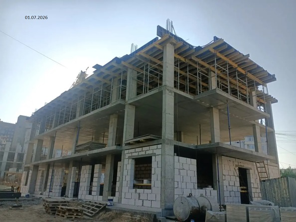 Ход строительства 1 июля 2026