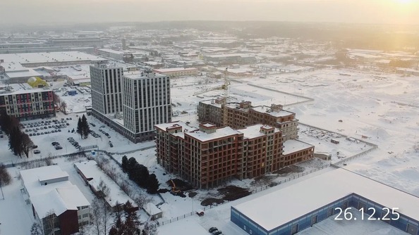 Ход строительства 26 декабря 2025