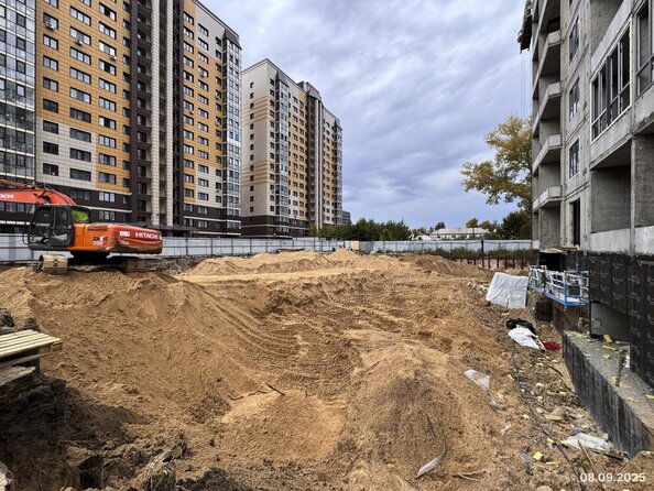 Ход строительства 8 сентября 2025