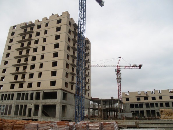 Ход строительства май 2014