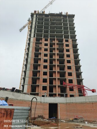 Ход строительства 28 августа 2025