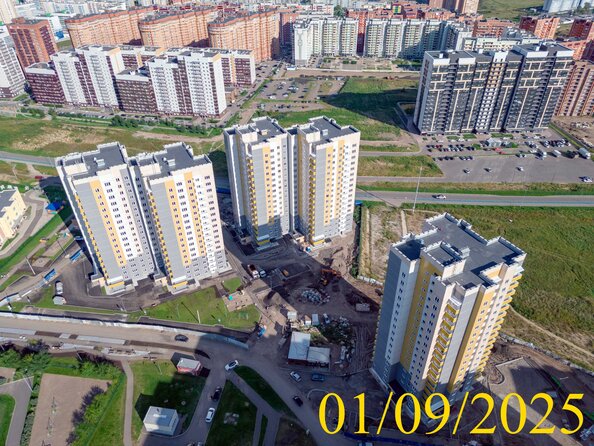Ход строительства 1 сентября 2025
