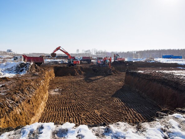 Ход строительства 16 марта 2026