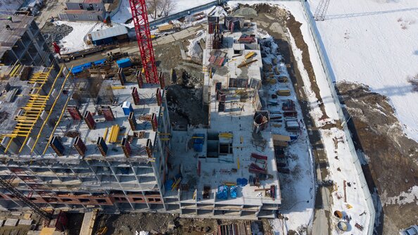 Ход строительства 10 апреля 2026