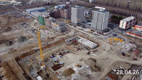 Ход строительства 28 апреля 2026