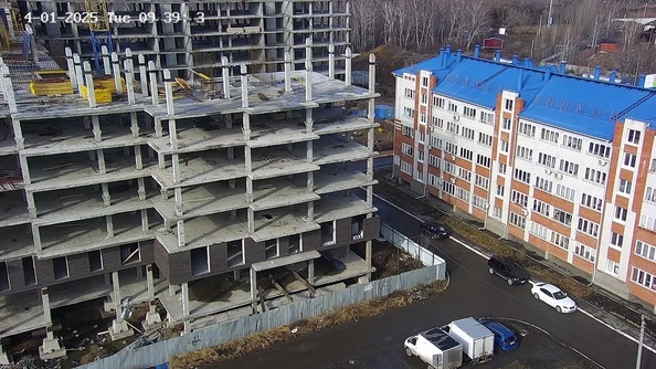 Ход строительства 1 апреля 2025