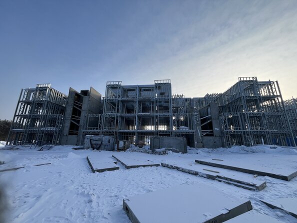 Ход строительства 27 февраля 2026