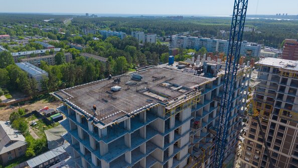 Ход строительства 8 июня 2026