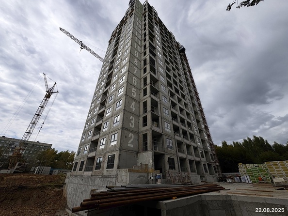 Ход строительства 22 августа 2025
