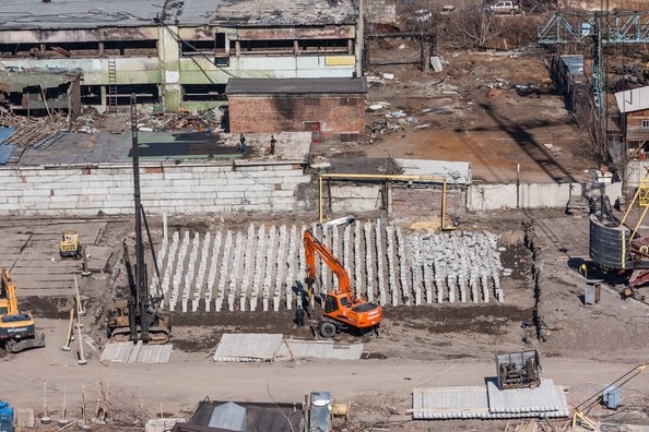 Ход строительства 7 апреля 2015