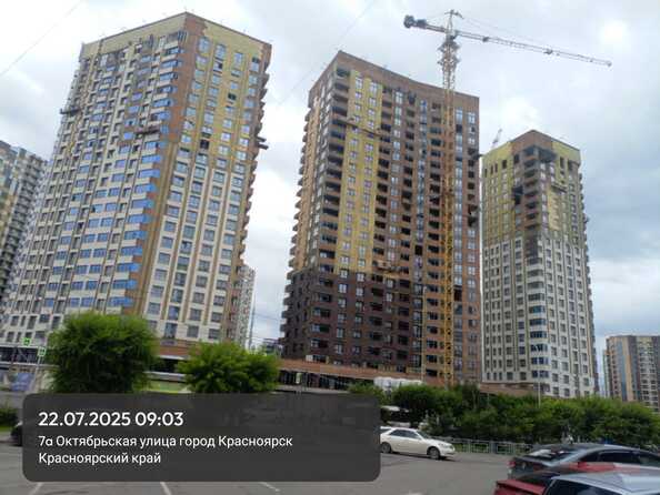 Ход строительства 22 июля 2025