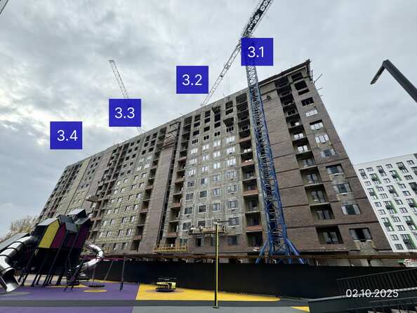 Ход строительства 6 октября 2025