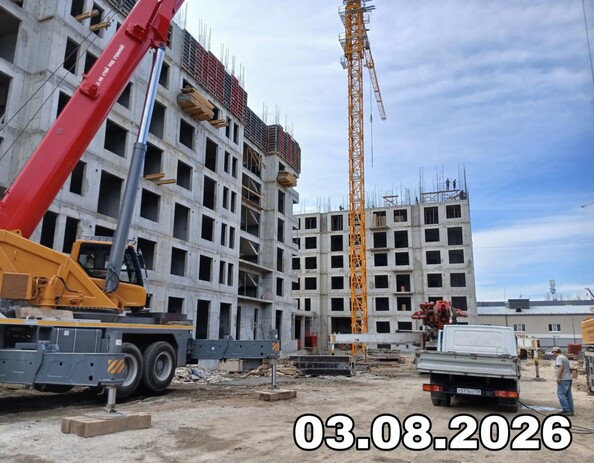 Ход строительства 5 августа 2026