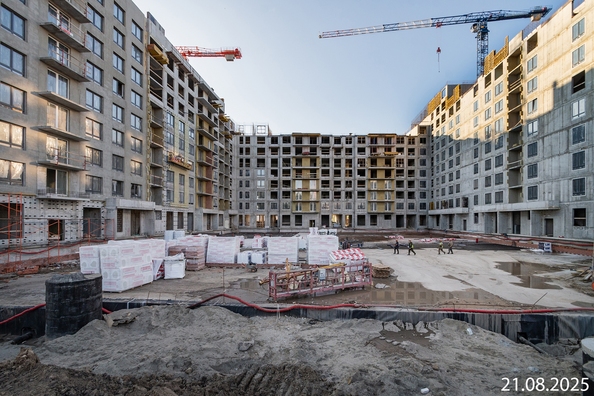 Ход строительства 27 августа 2025