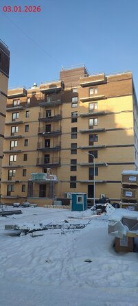 Ход строительства 3 января 2026