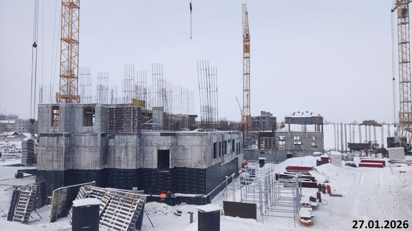 Ход строительства 29 января 2026