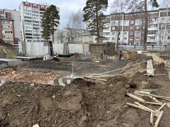 Ход строительства 23 апреля 2026
