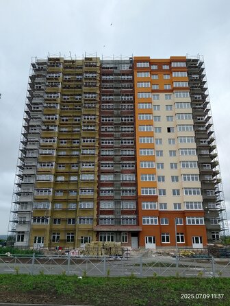 Ход строительства 9 июля 2025