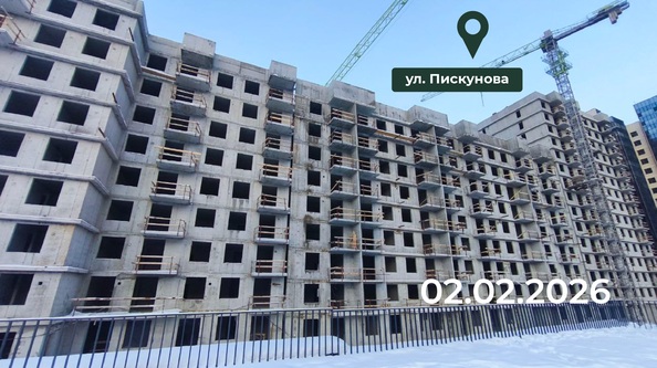 Ход строительства 5 февраля 2026