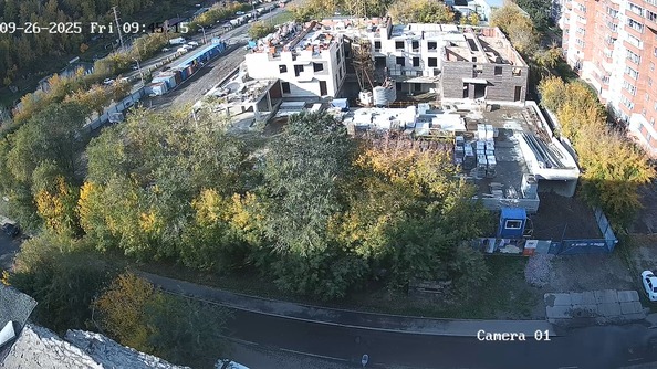 Ход строительства 26 сентября 2025