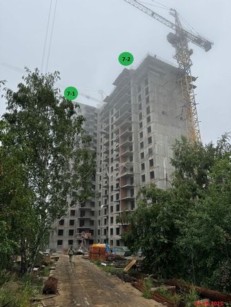 Ход строительства 1 августа 2025