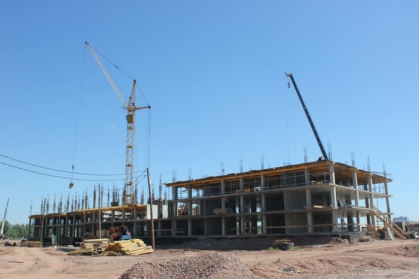 Ход строительства 9 июня 2015