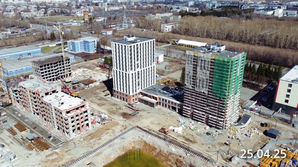Ход строительства 25 апреля 2025