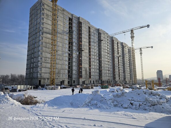 Ход строительства 26 февраля 2026