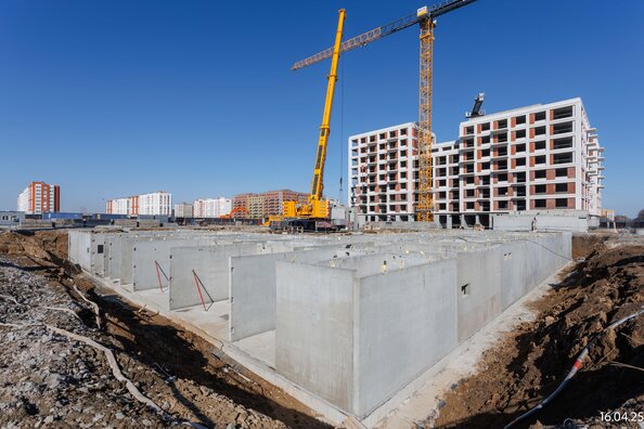 Ход строительства 30 апреля 2025