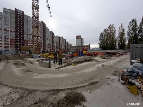 Ход строительства 9 октября 2026