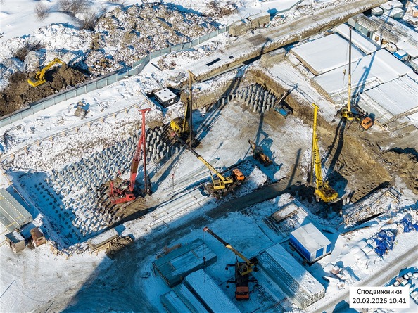 Ход строительства 26 февраля 2026