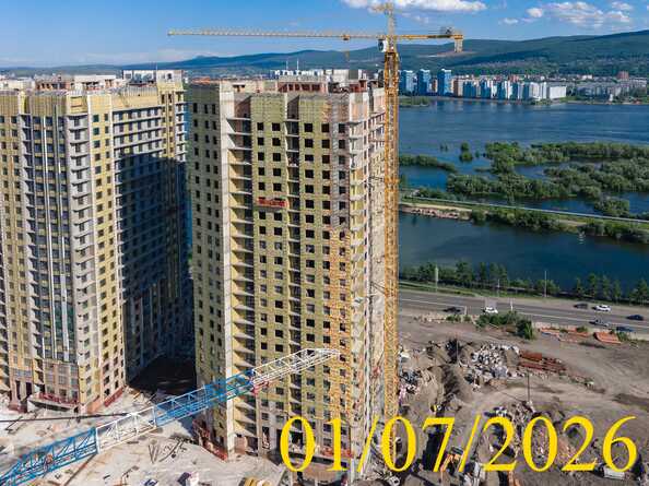 Ход строительства 1 июля 2026