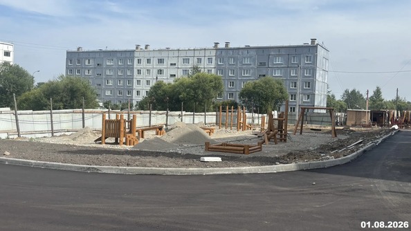 Ход строительства 3 августа 2026