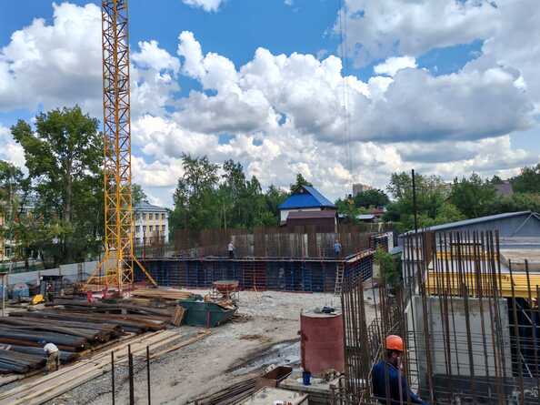 Ход строительства 1 августа 2025