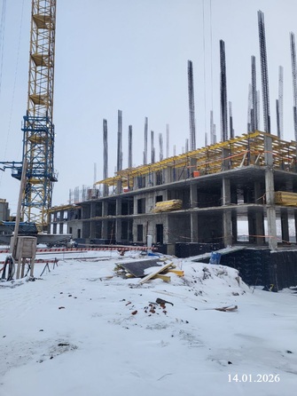 Ход строительства 15 января 2026