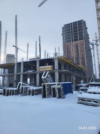 Ход строительства 15 января 2026