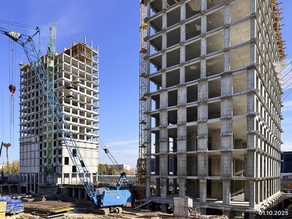 Ход строительства 1 октября 2025
