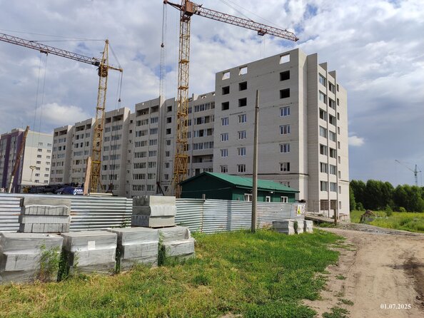 Ход строительства 1 июля 2025