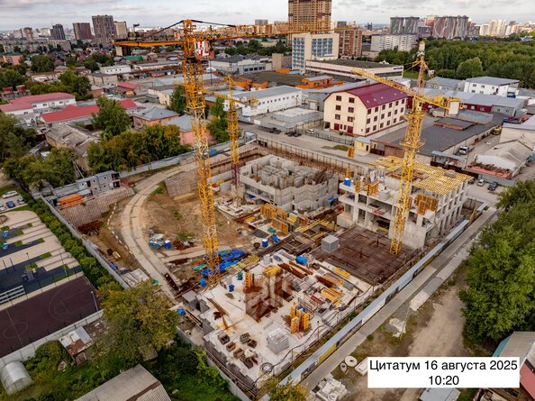 Ход строительства 21 августа 2025
