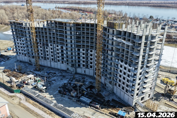 Ход строительства 15 апреля 2026