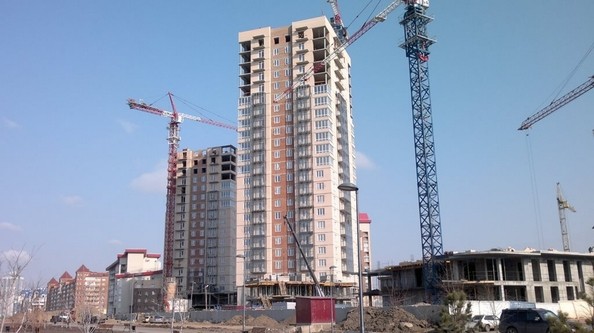 Ход строительства 9 апреля 2015