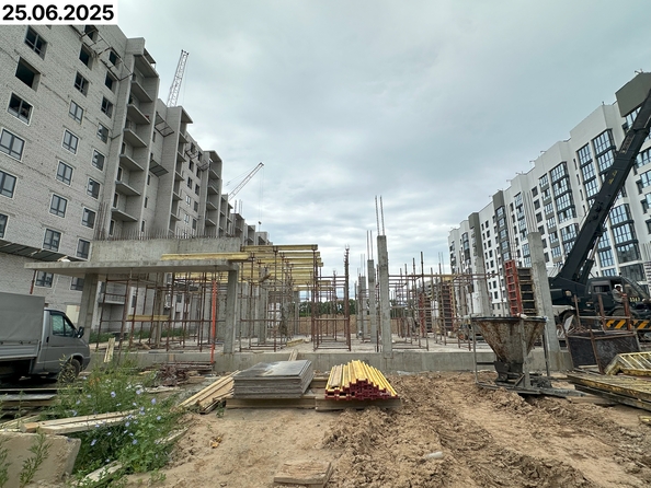 Ход строительства 25 июня 2025