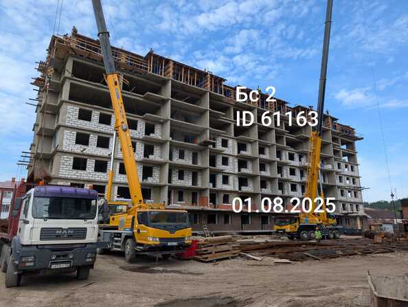 Ход строительства 1 августа 2025