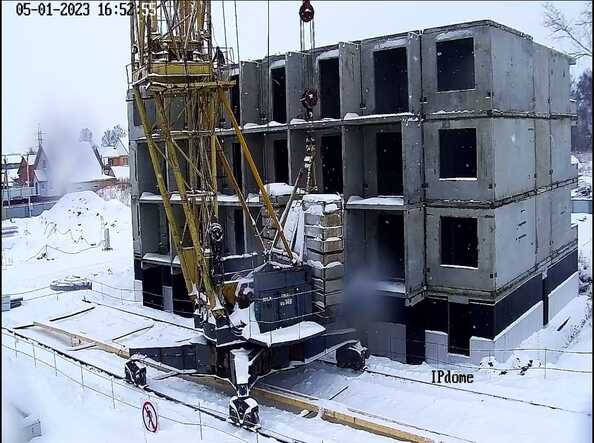 Ход строительства 5 января 2023