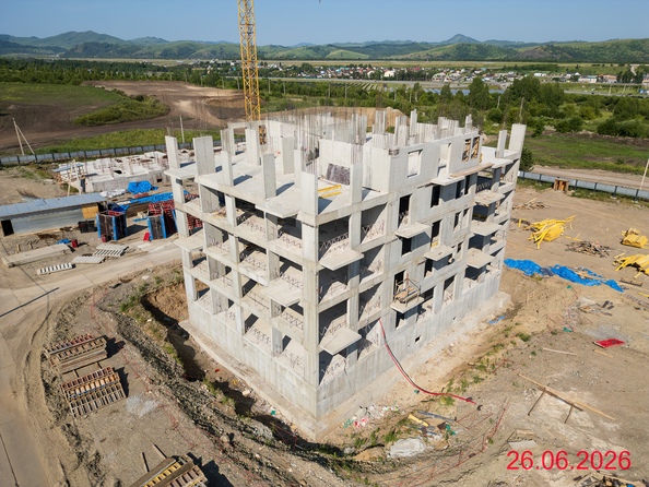 Ход строительства 6 июля 2026