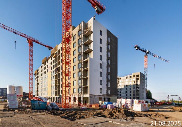 Ход строительства 27 августа 2025