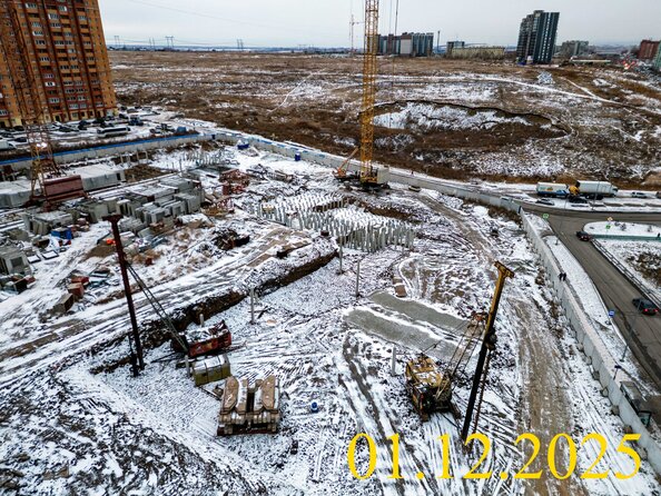 Ход строительства 1 декабря 2025