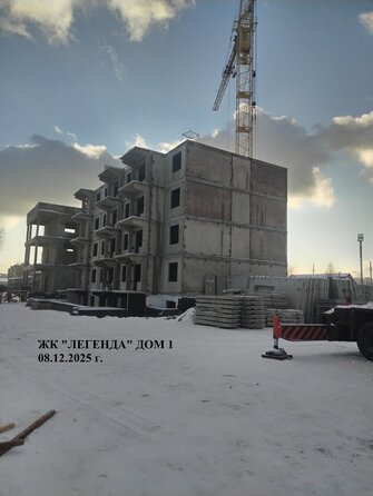 Ход строительства 8 декабря 2025