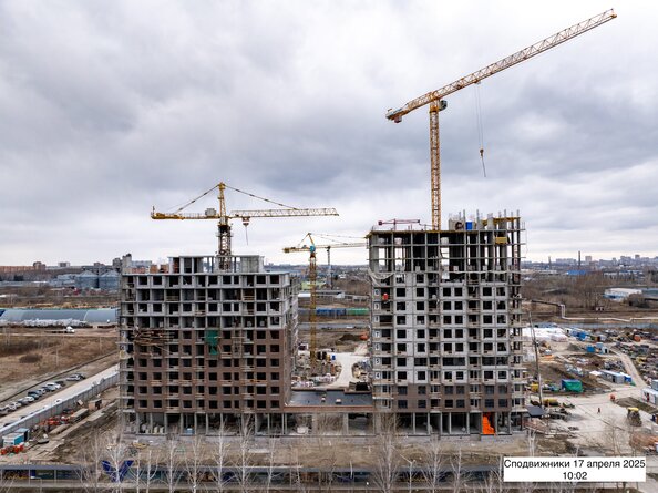 Ход строительства 25 апреля 2025
